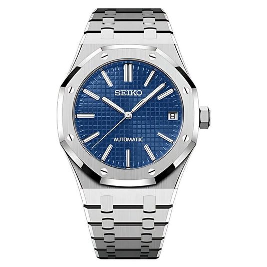 SEIKO MOD ROYAL OAK BLEU